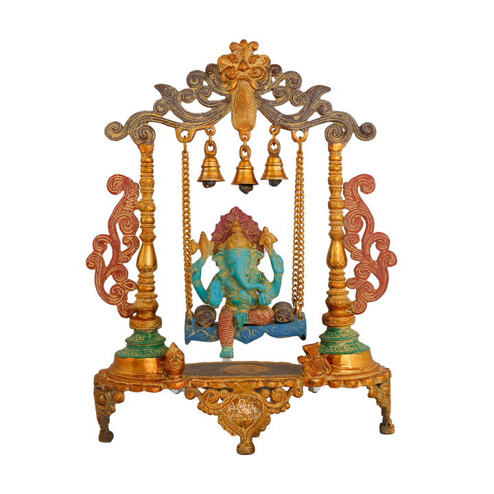 Ganesh on swing 
