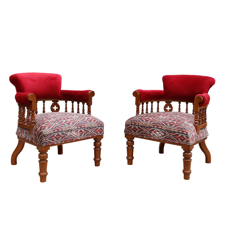 Chancellor Sofa Set Furniture For Luxurious Space - Rani Arts & Teak