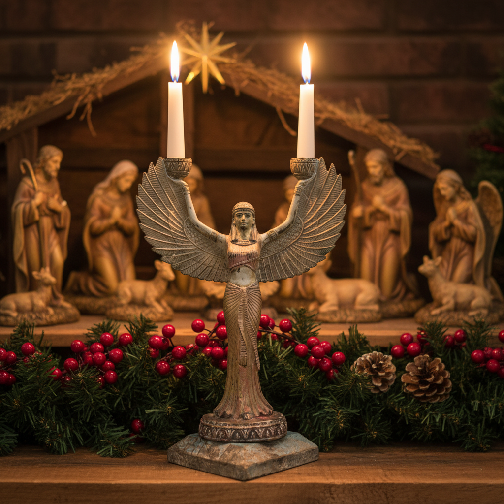 Divine Isis Candelabra