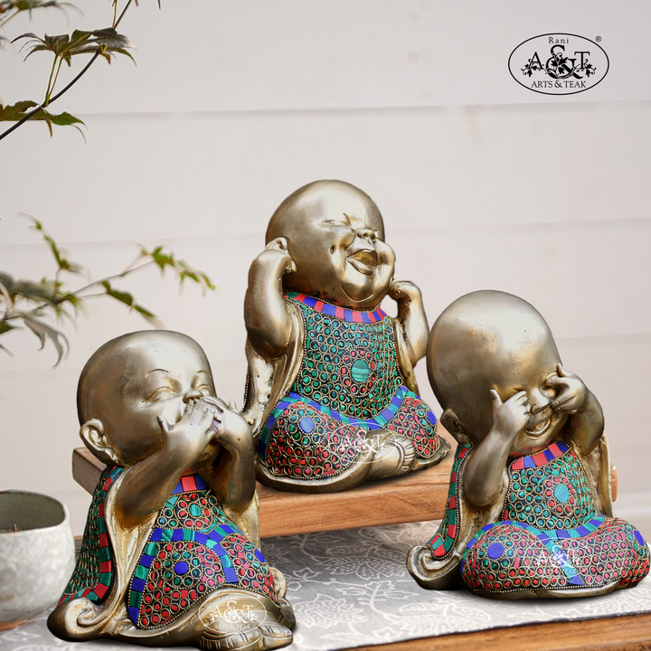 Three Wise Baby Monks - II