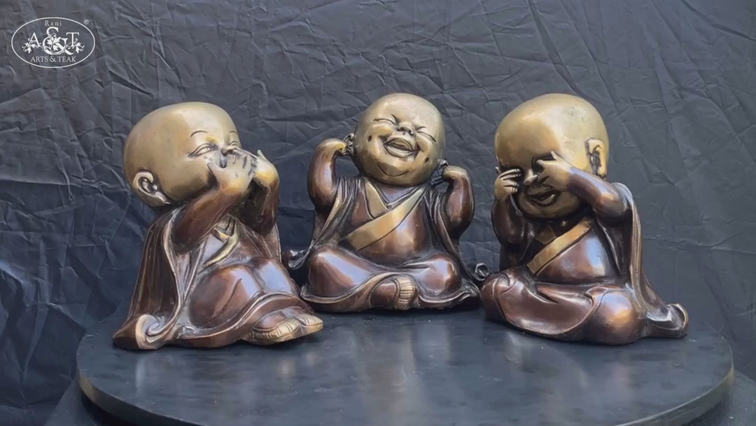 Three Wise Baby Monks
