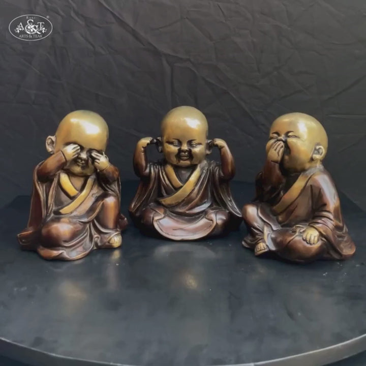 Three Wise Baby Monks II