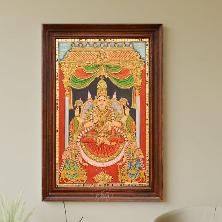 Tanjore Painting - Lakshmi