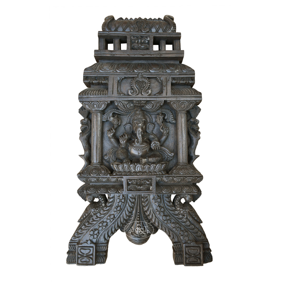 wooden Ganesh Kavadi 
