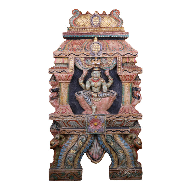 Wooden Wall Panel (Kavadi) - Lakshmi