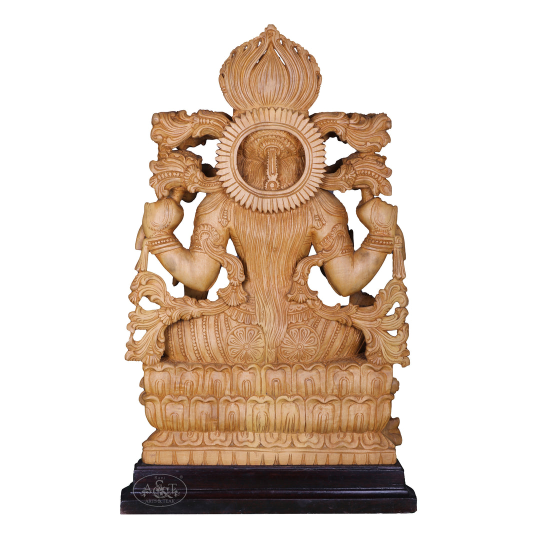 Wooden Lakshmi