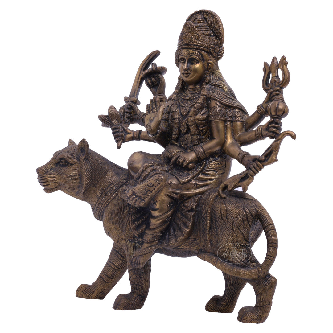 Brass Durga