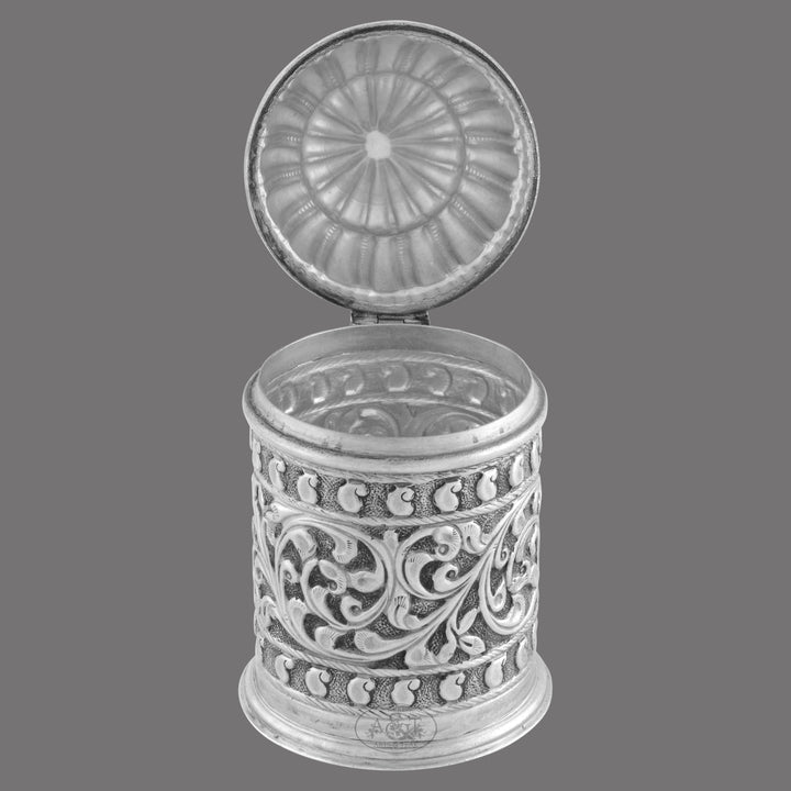Silver Fancy Container