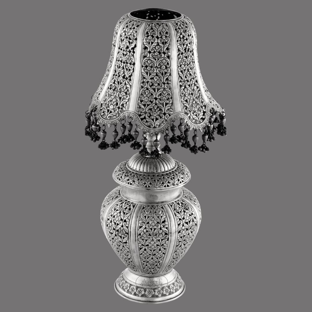 Silver Lamp Stand