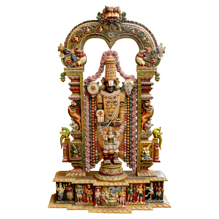Wooden Tirupathi Balaji