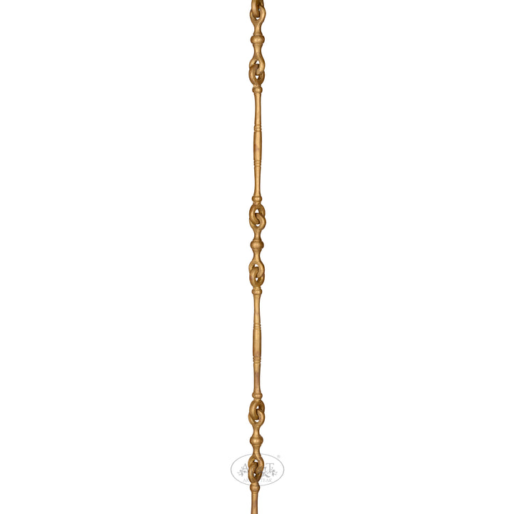 Brass Swing Chain - Cylinder Design