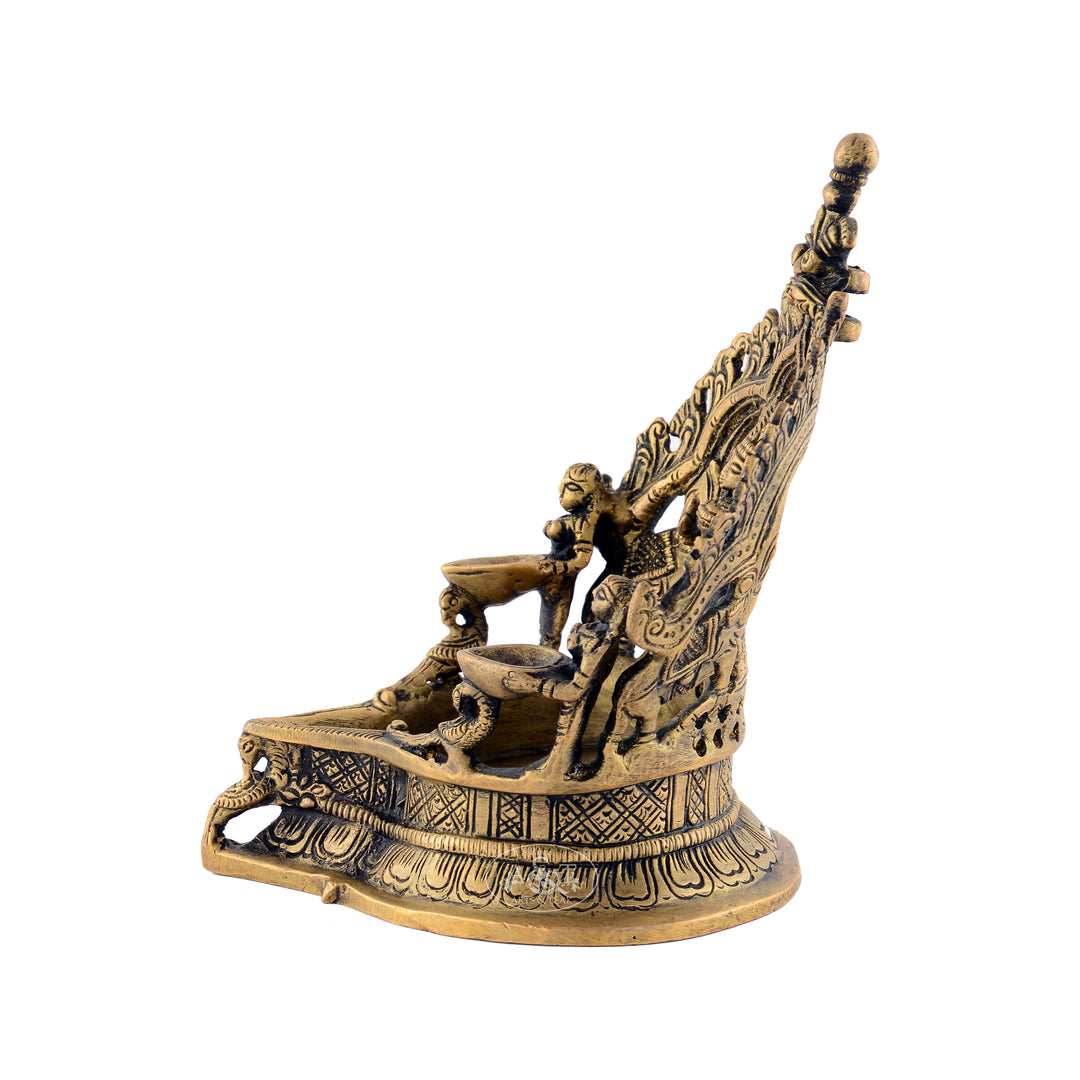 Brass Kamakshi Lamp