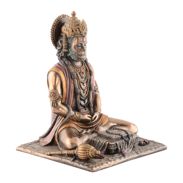 Polyresin Sitting Hanuman