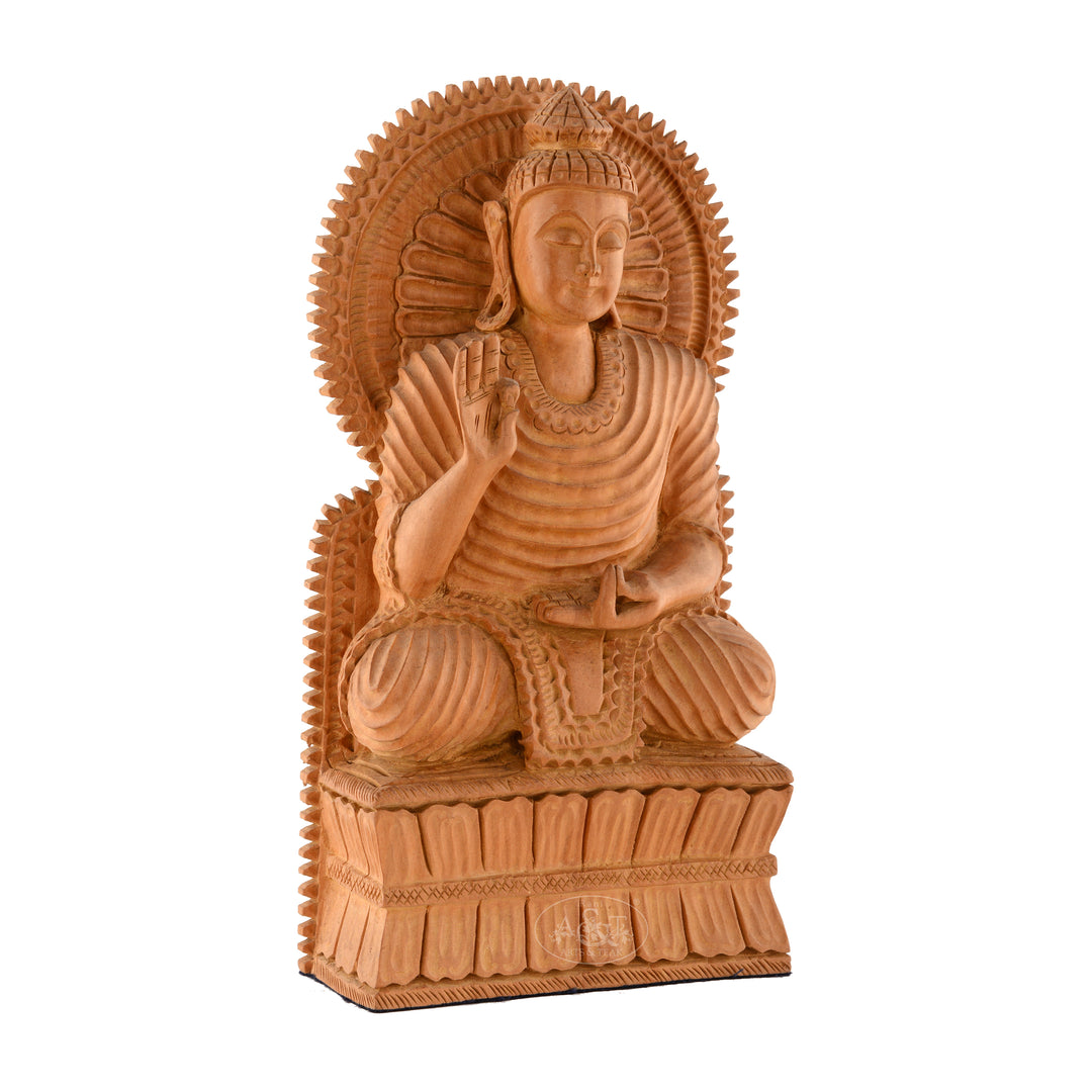 Wooden Buddha - Small