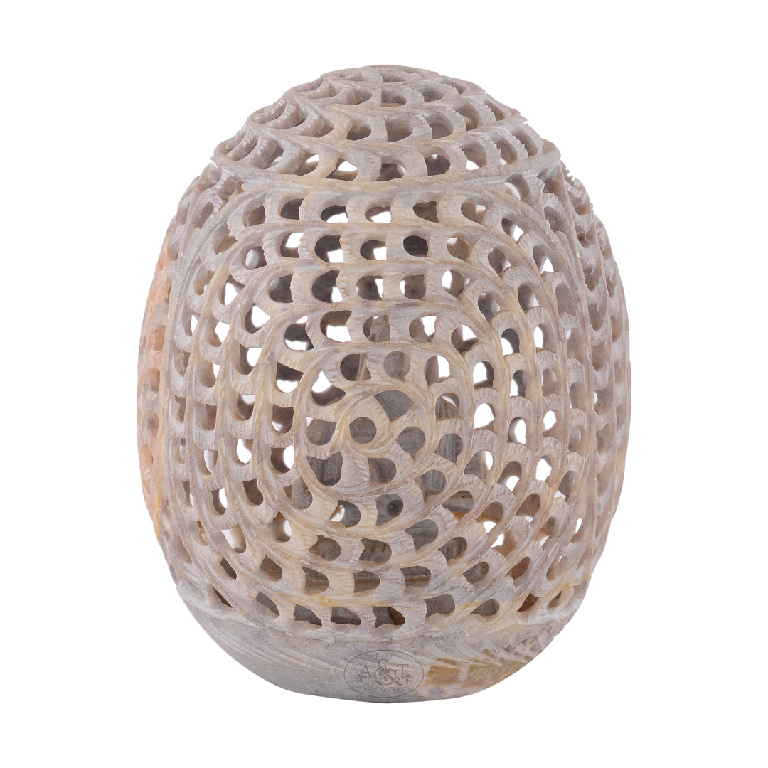 Soft Stone Jali work  Egg