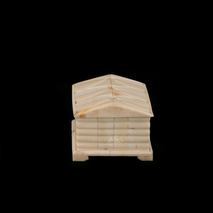 Camel Bone Fitted Wooden Box