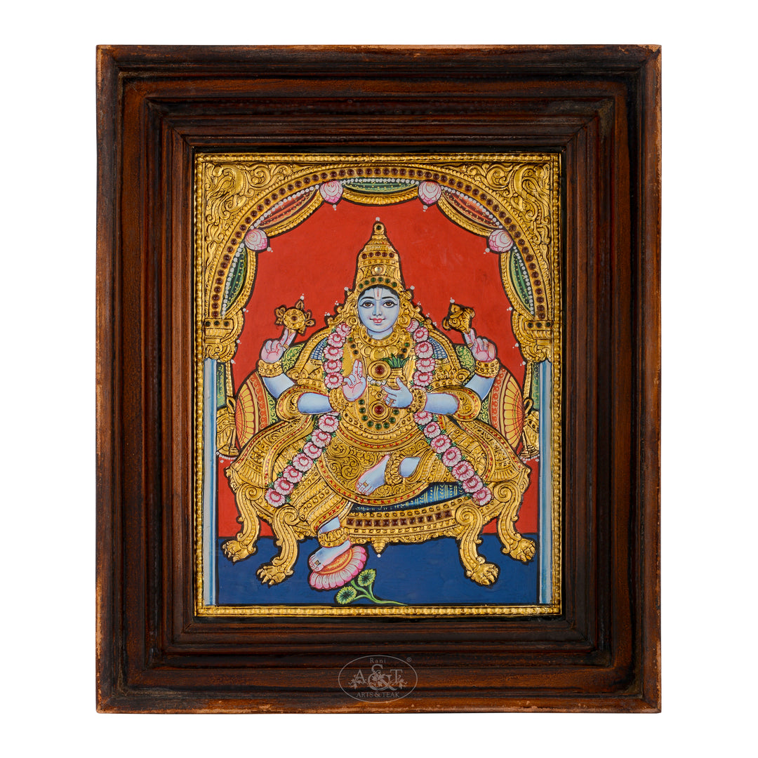 Tanjore Painting - Dhanvantari