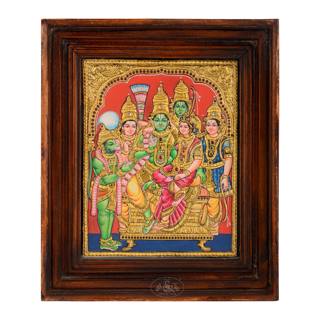 Tanjore Painting - Rama Coronation