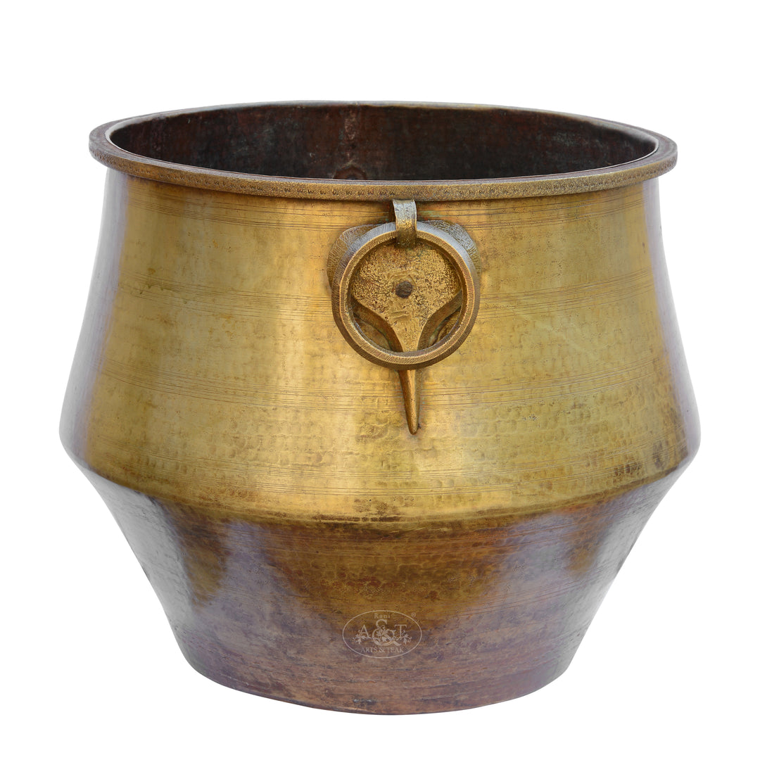 Brass Planter Vase-X