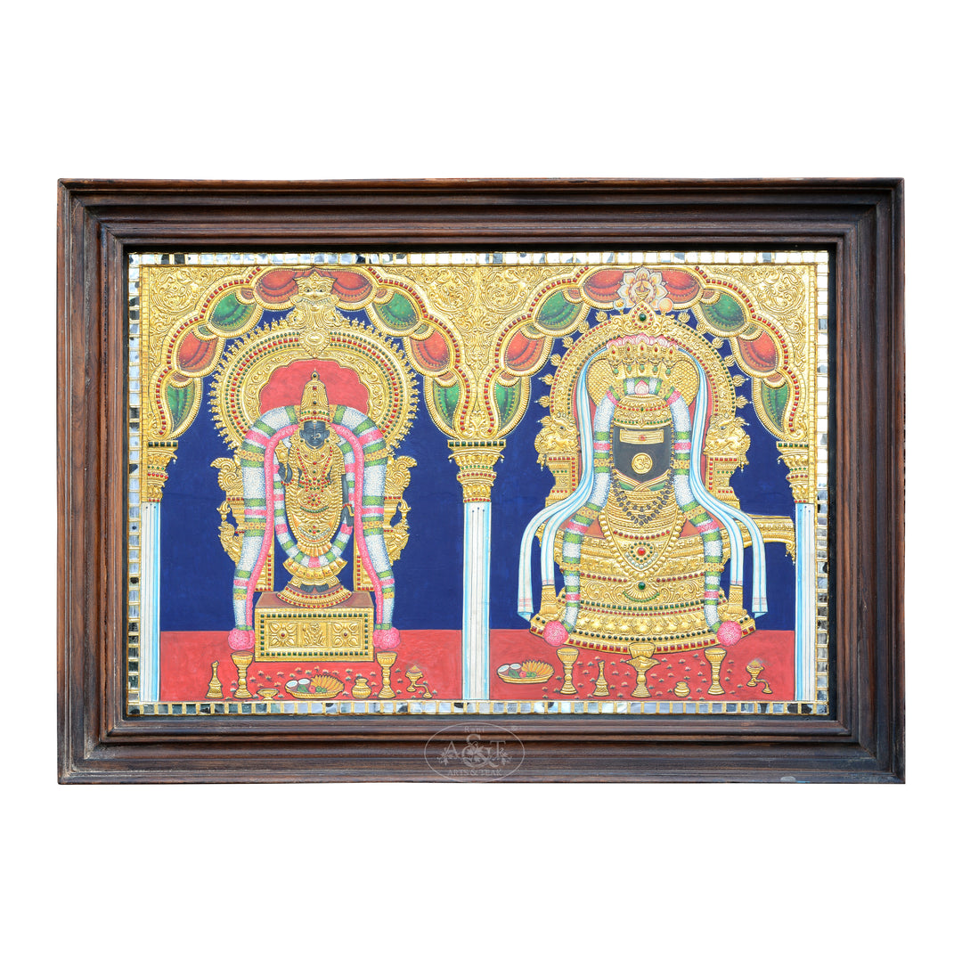 Tanjore Painting - Arunachaleshwara