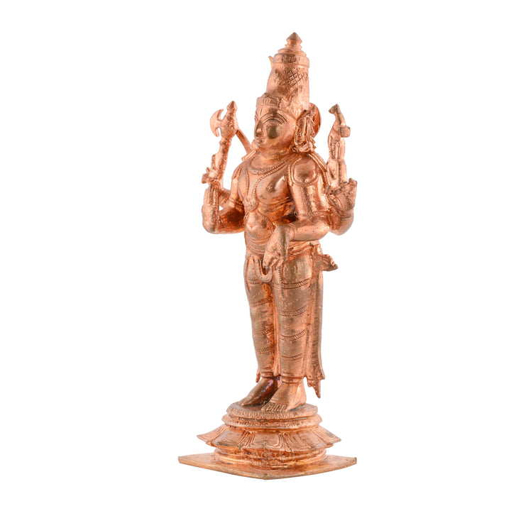 Copper Standing Shiva