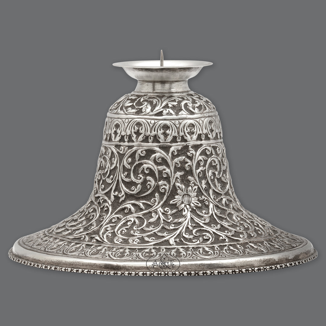 Silver Candle Stand