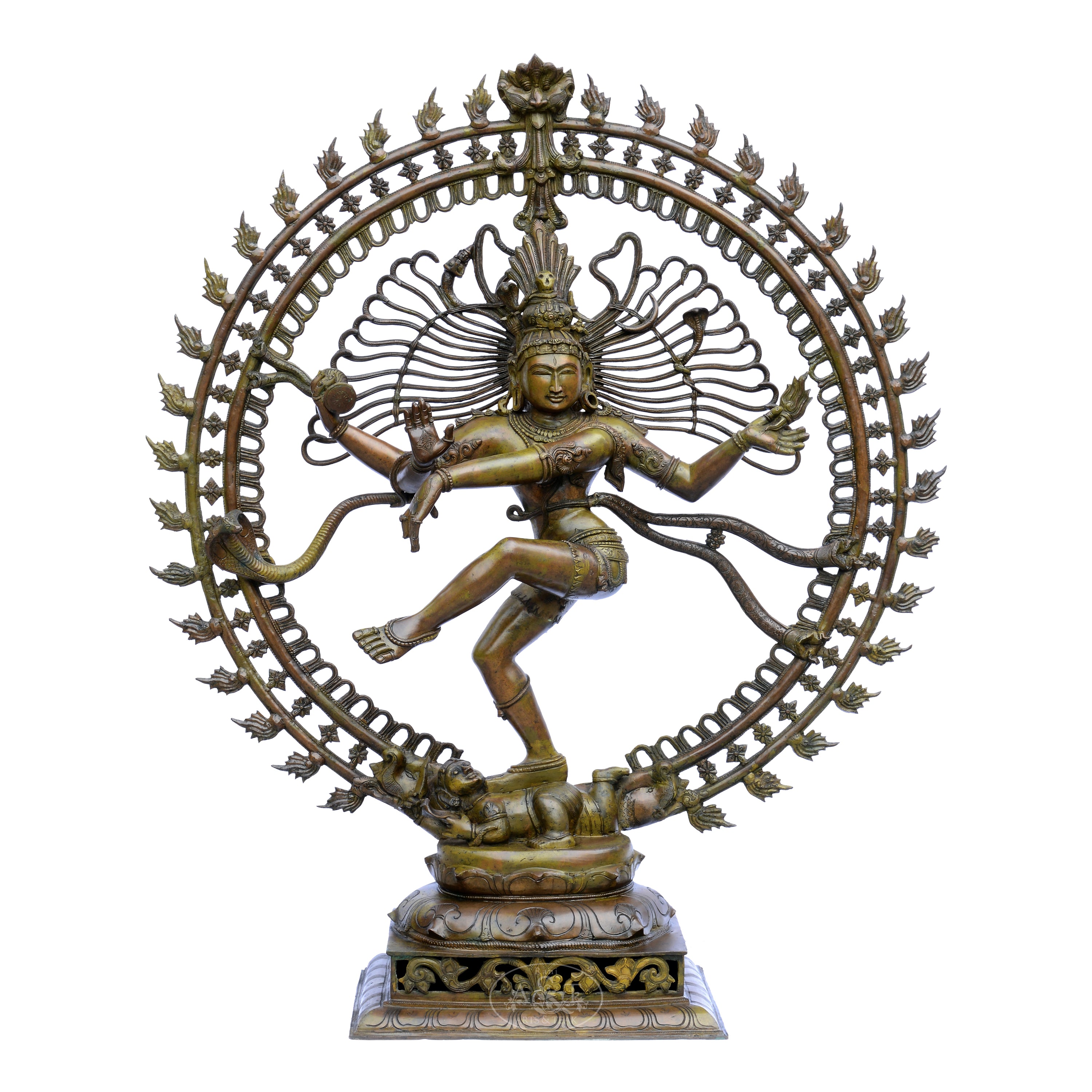 Antique Natraj Bronze statue - Rani Arts & Teak – RANI ARTS & TEAK