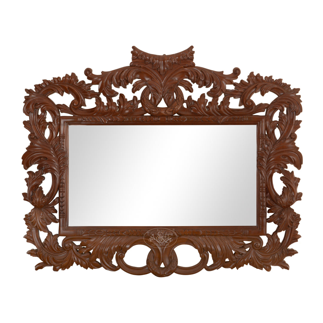 Wooden Wall Hanging Mirror Frame