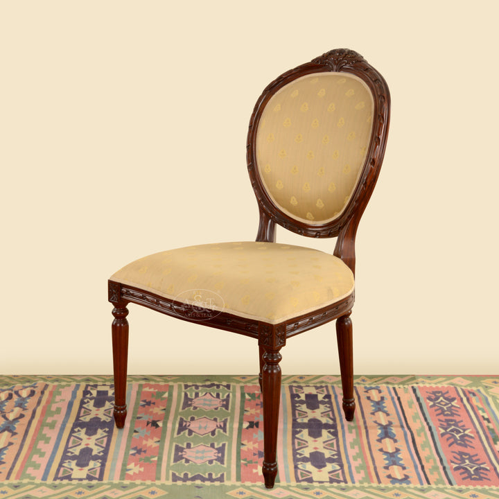 Mahogany Regency Arm less Chair