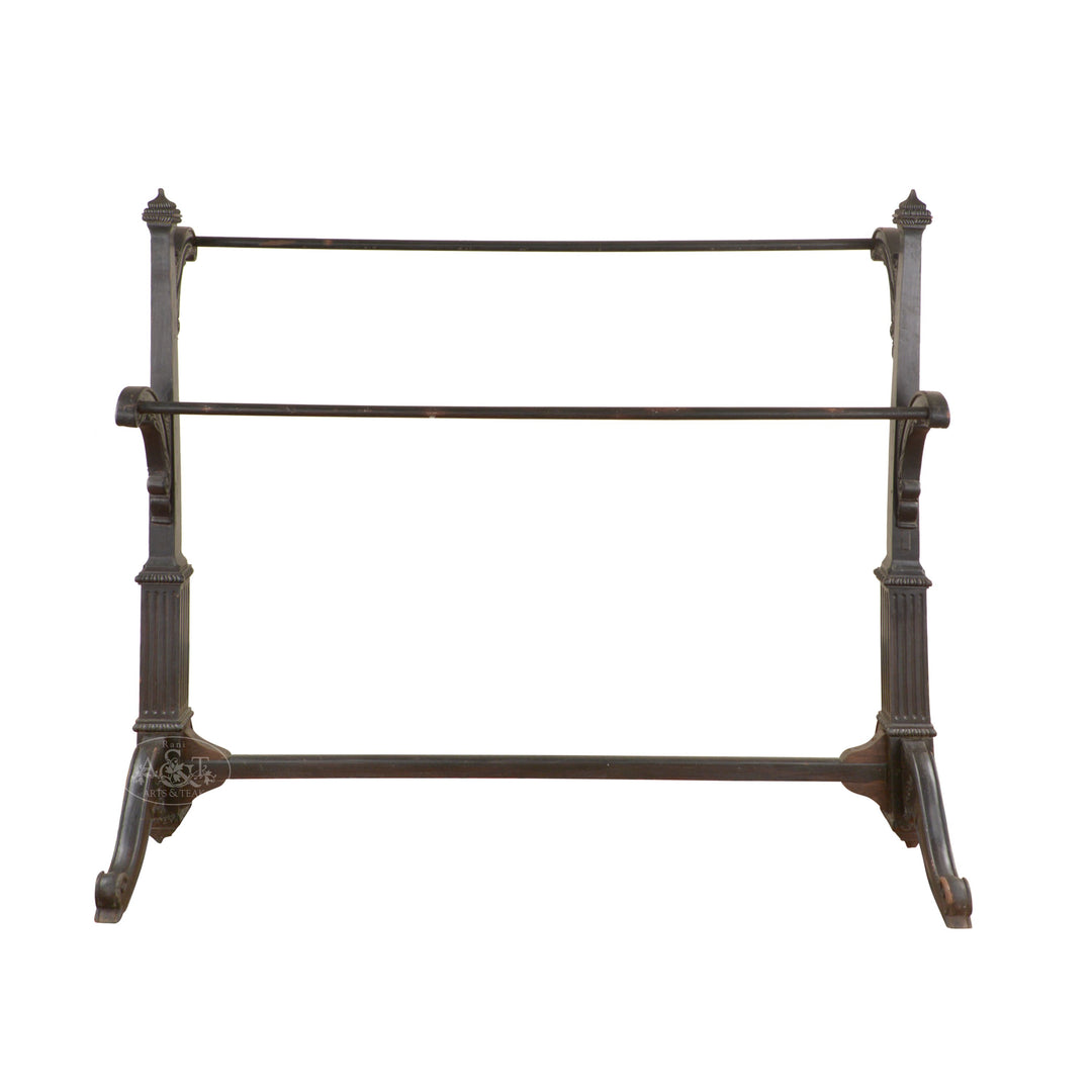 Wooden Towel Hanger Stand - Main Image