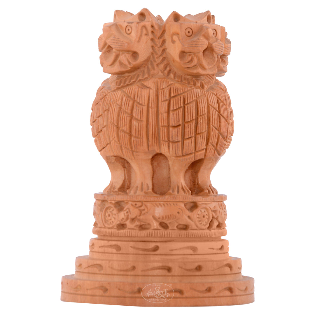 Wooden Lion Capital of Ashoka