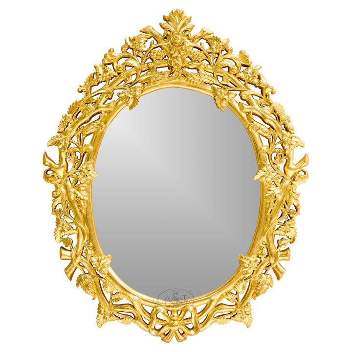 Wooden Gold Gilded Mirror Frame