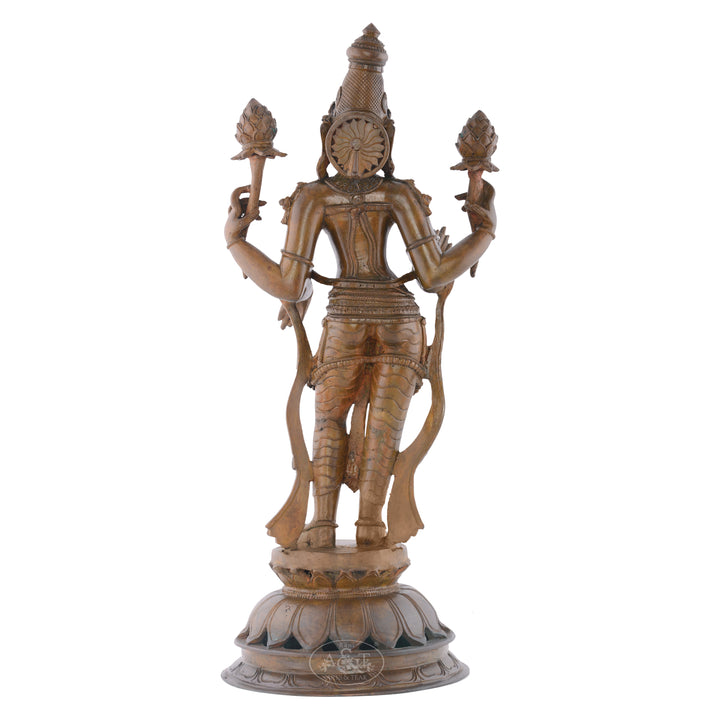 Bronze Standing Mahalakshmi