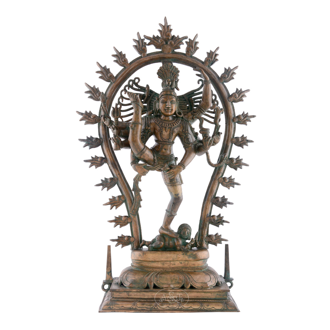 Bronze Urthava Thandav Shiva