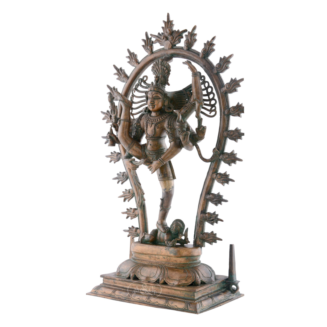 Bronze Urthava Thandav Shiva