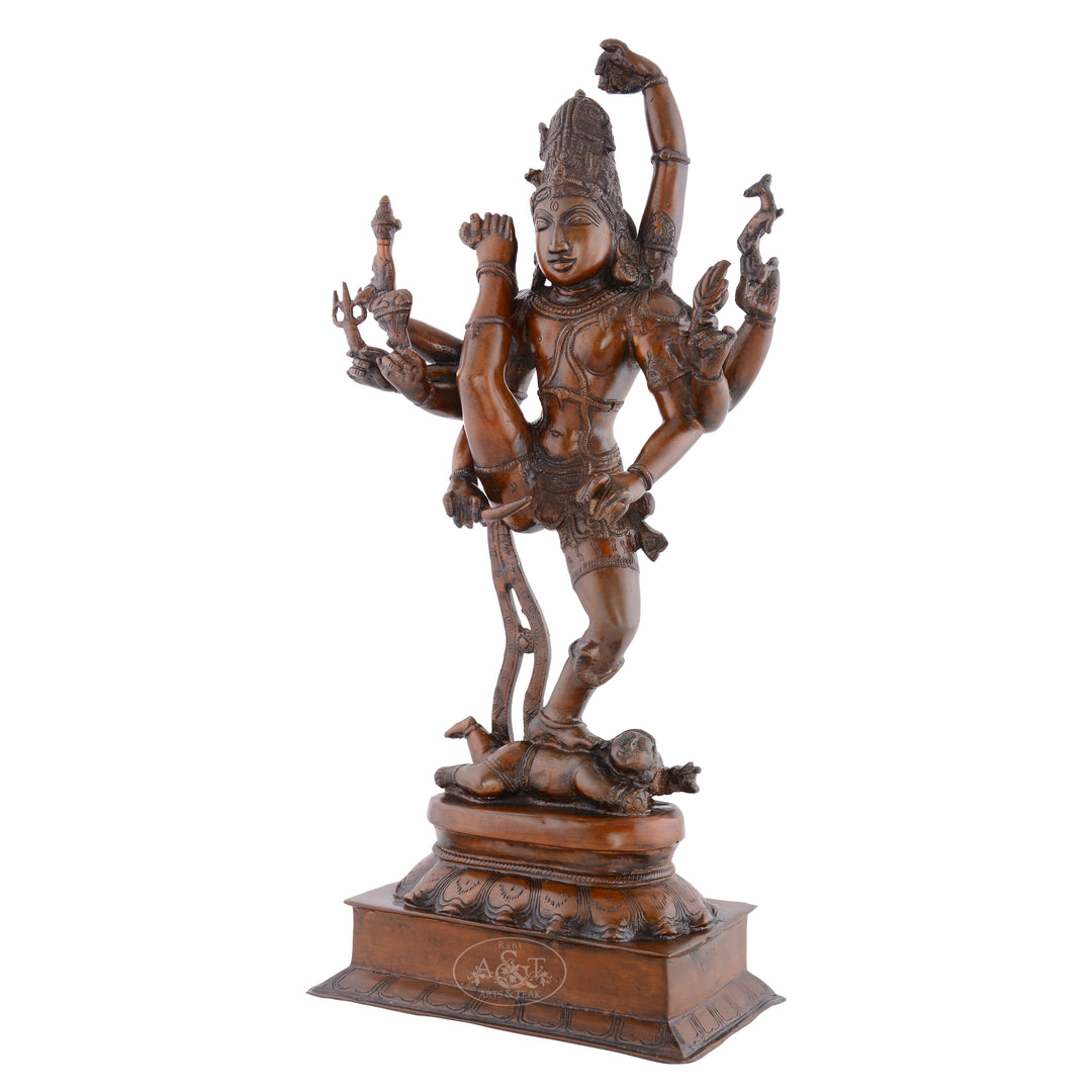 Brass Natraj - Urthava Thandav