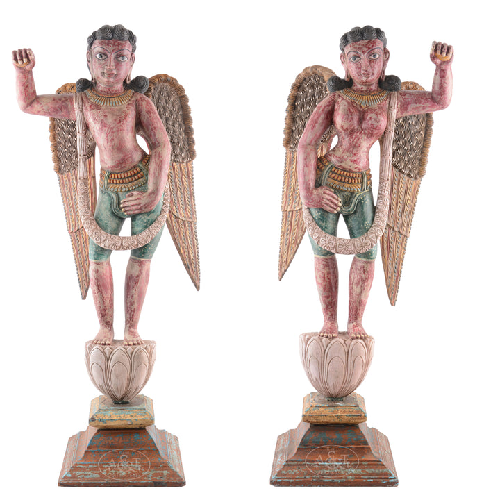 Wooden Angels (Pair)