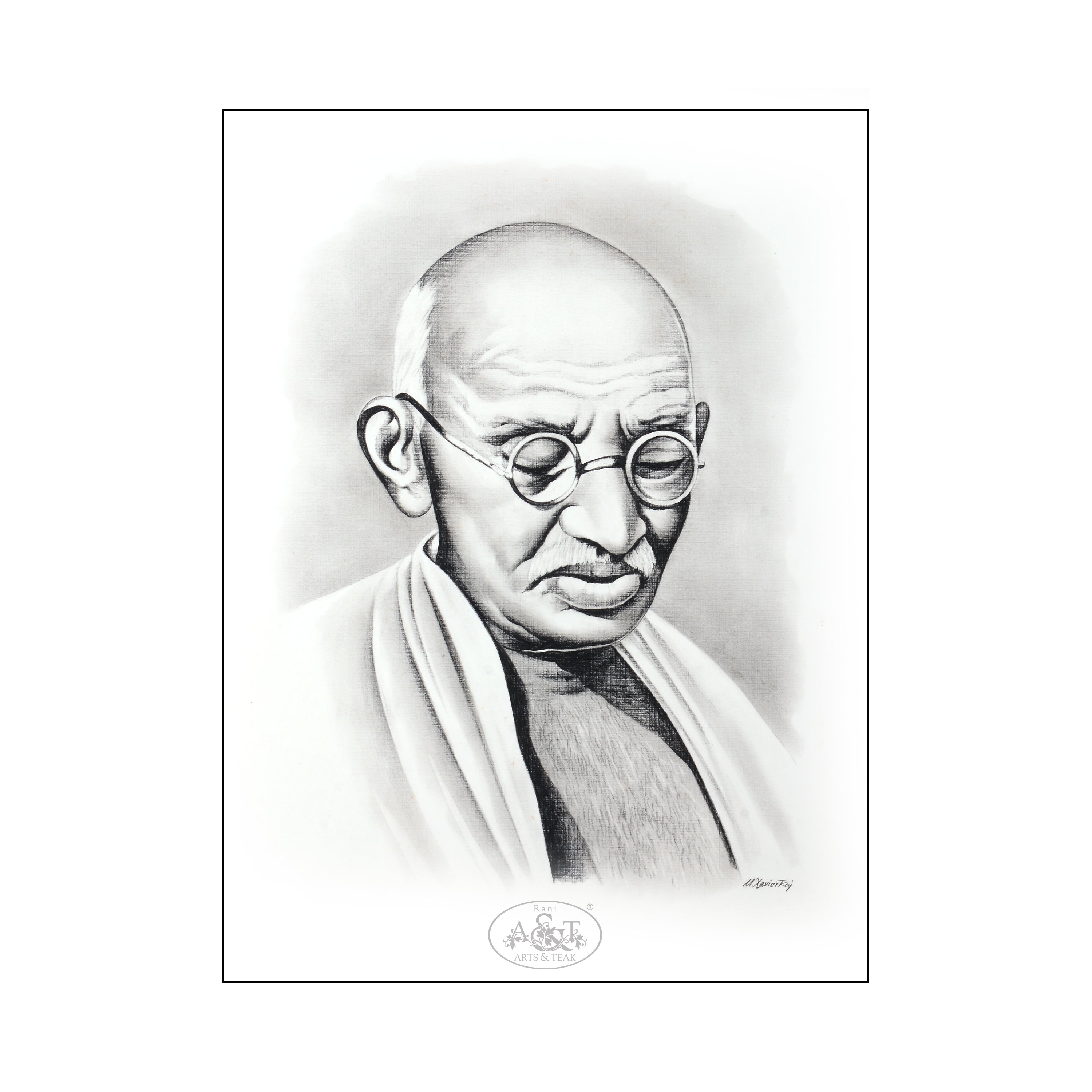 Image of Sketch Of Father Of Indian Nation And Freedom Fighter Mahatma  Gandhi Outline Editable Illustration-TA074867-Picxy