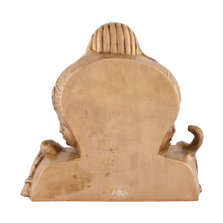 Brass Trimurti