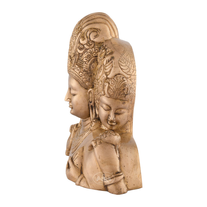 Brass Trimurti