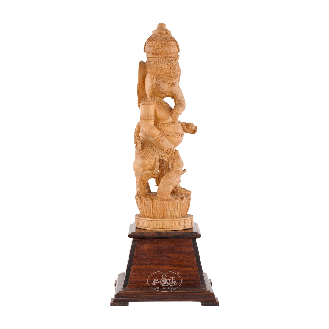 Sandal Wood Musical Ganesh