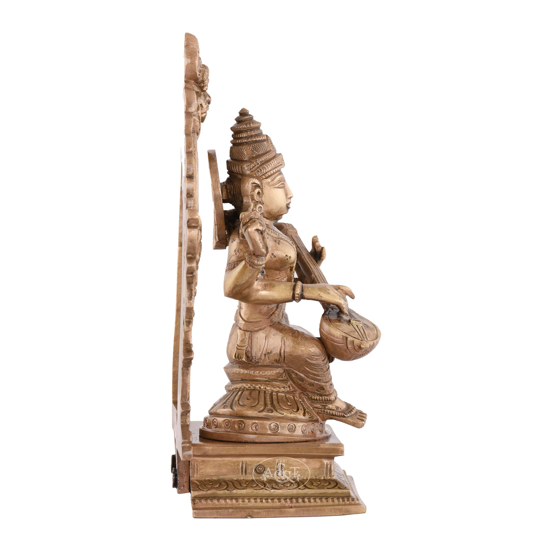 Brass Saraswathi