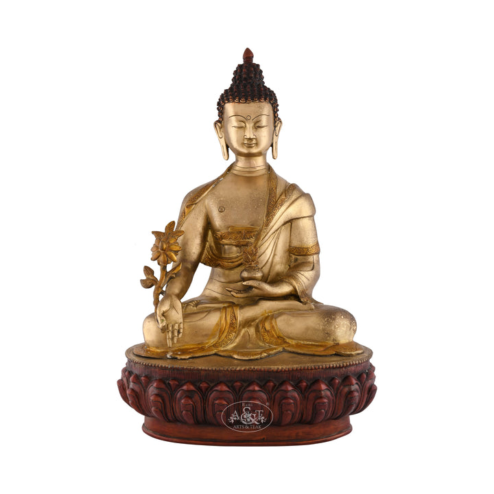 Brass Medicine Buddha