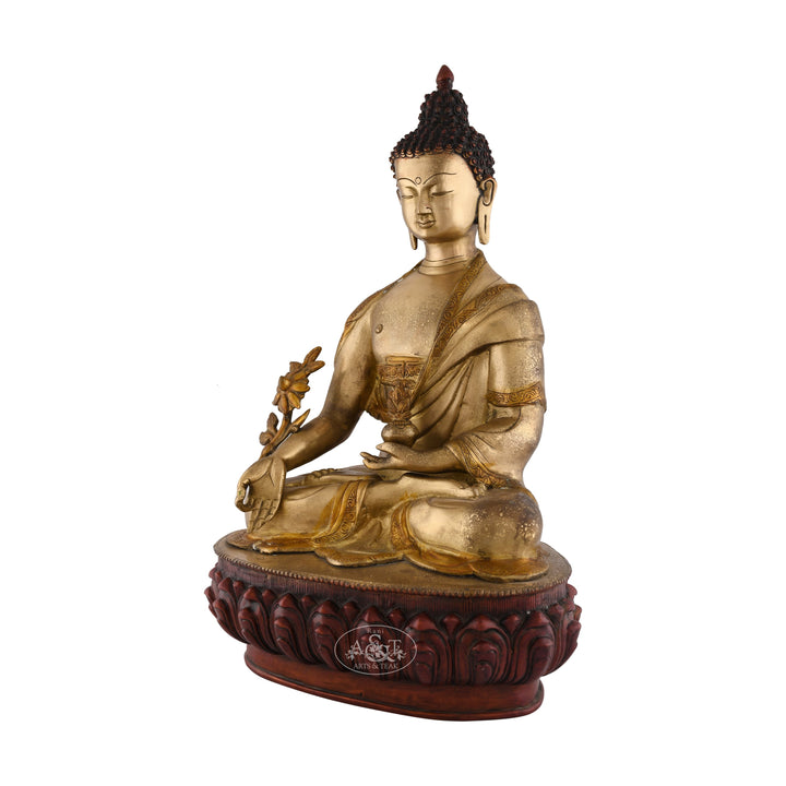 Brass Medicine Buddha