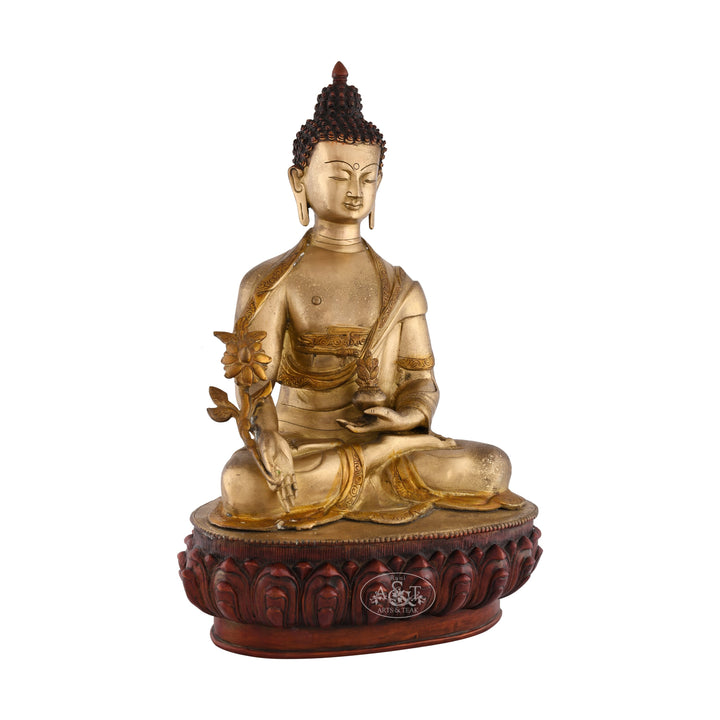 Brass Medicine Buddha