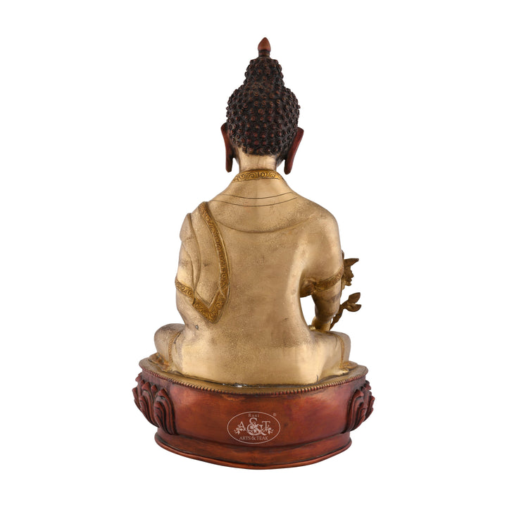 Brass Medicine Buddha