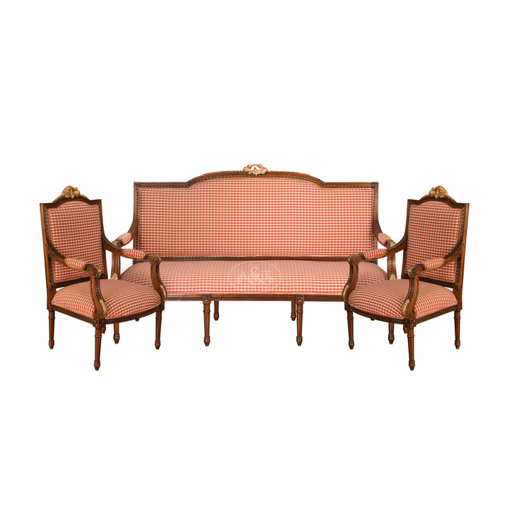 Louis French Sofa Set