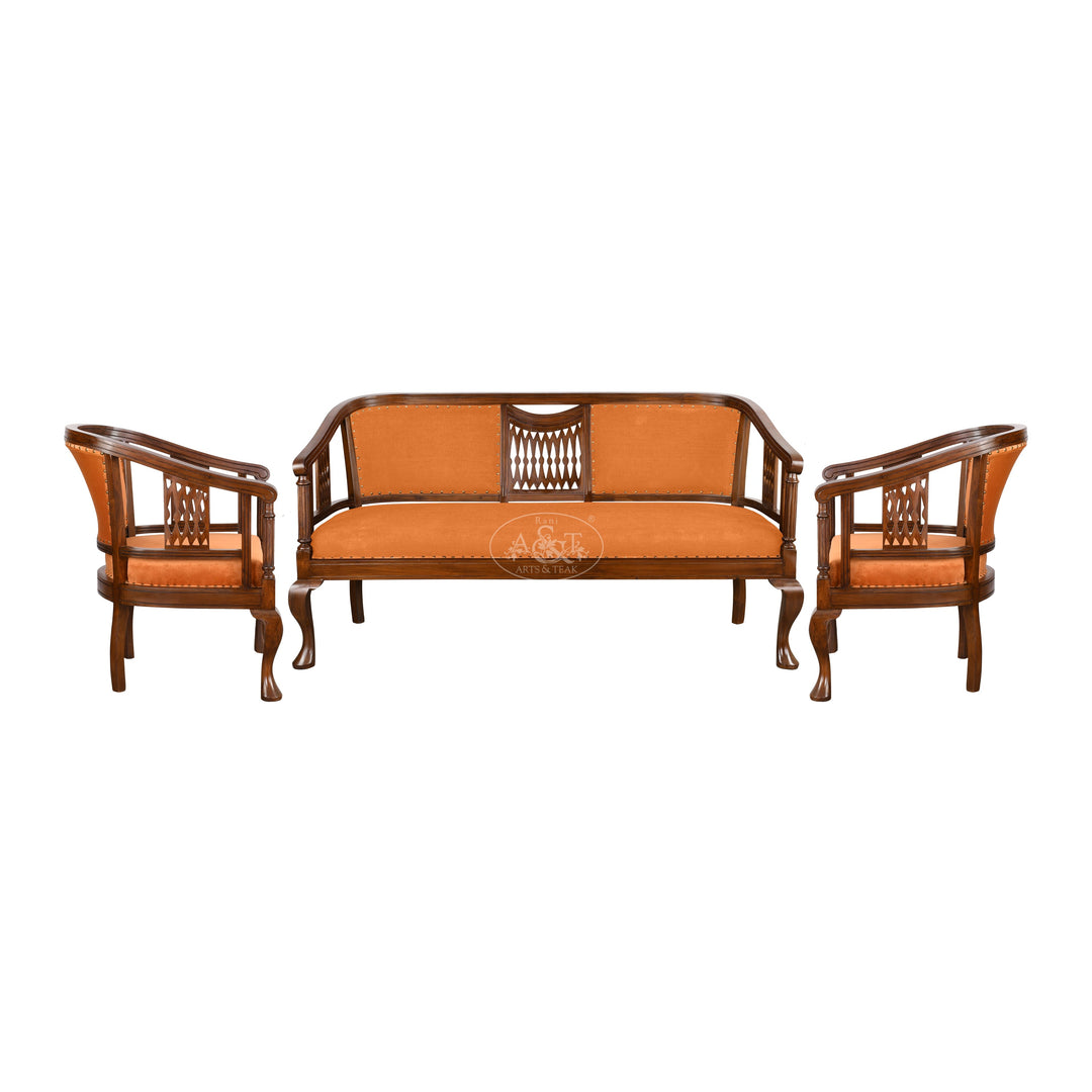 Teakwood vintage Curzon Sofa Set Rani Arts Teak – RANI ARTS TEAK