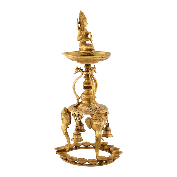 Brass Lakshmi Lamp