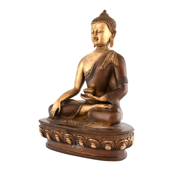 Brass Medicine Buddha